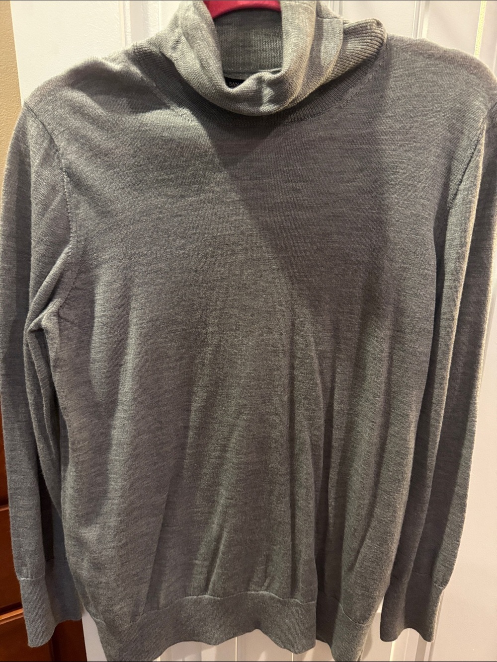Banana Republic Gray Turtleneck Sweater